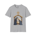 Patchwork Print Manger Scene
