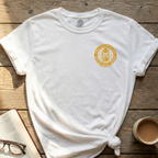 Tell Your Story • Left Chest Christian Lantern Tee